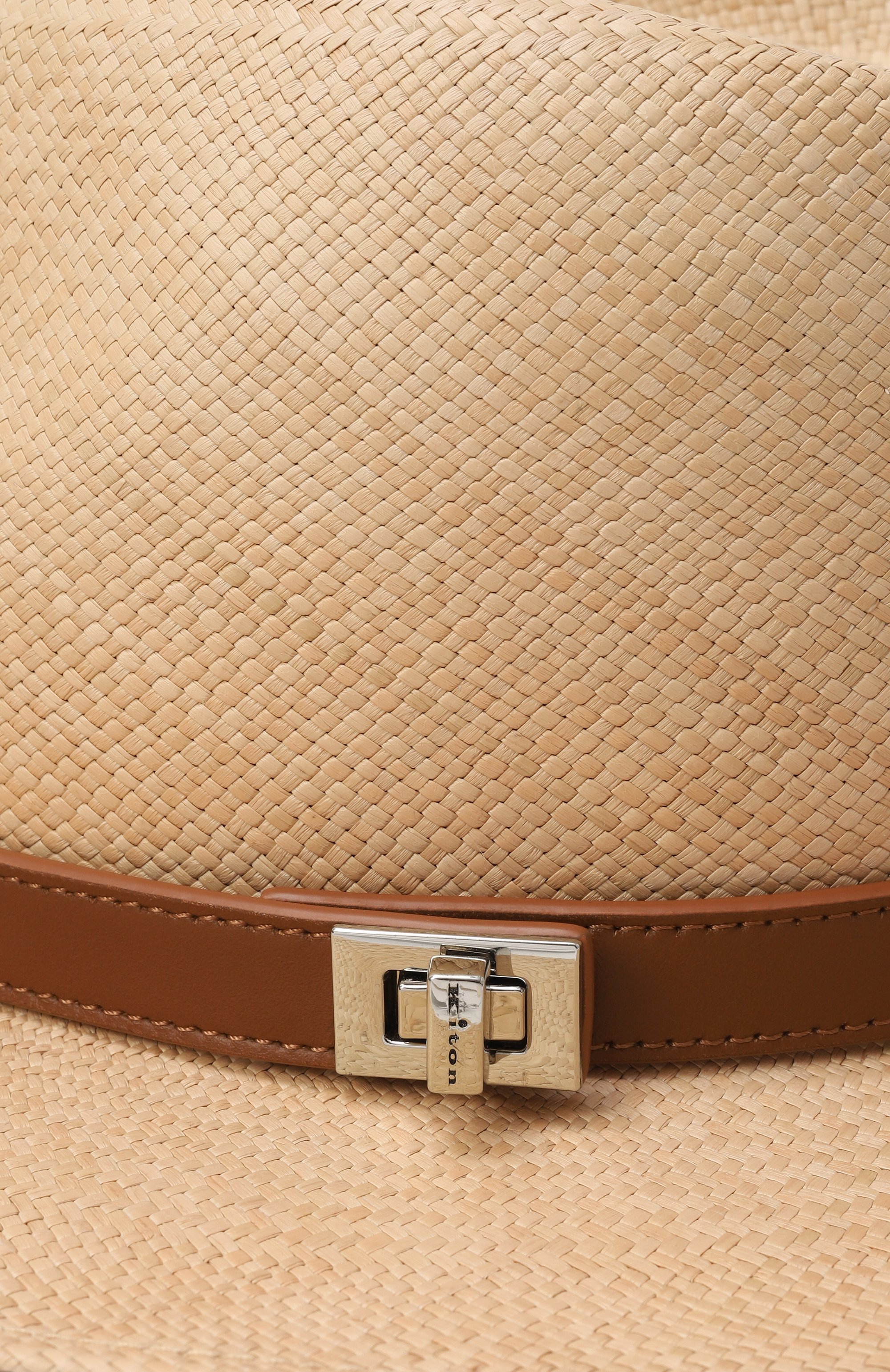 Соломенная шляпа KITON, арт. D59795K0963F02, фото 4