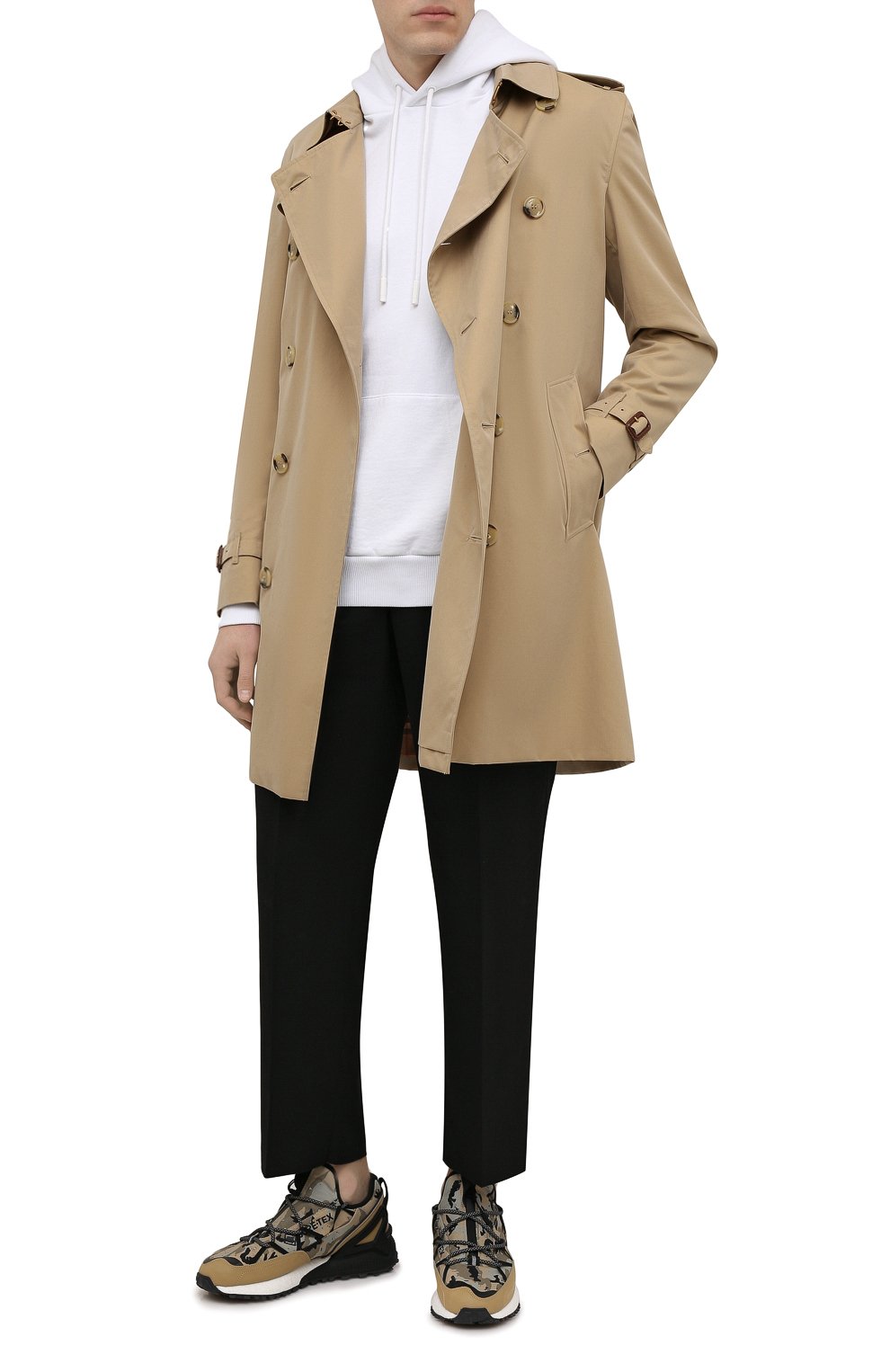 Мужские бежевые кроссовки zx 2k boost utility gore-tex ADIDAS