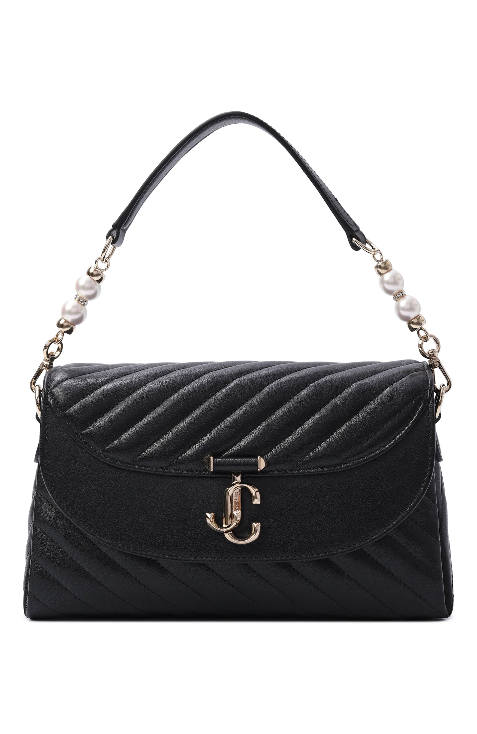 Сумка curve small JIMMY CHOO черного цвета по цене 177500 руб., арт. AVNCURT0PHANQ0J, фото 1 Сумка curve small JIMMY CHOO, арт. AVNCURT0PHANQ0J, фото 1