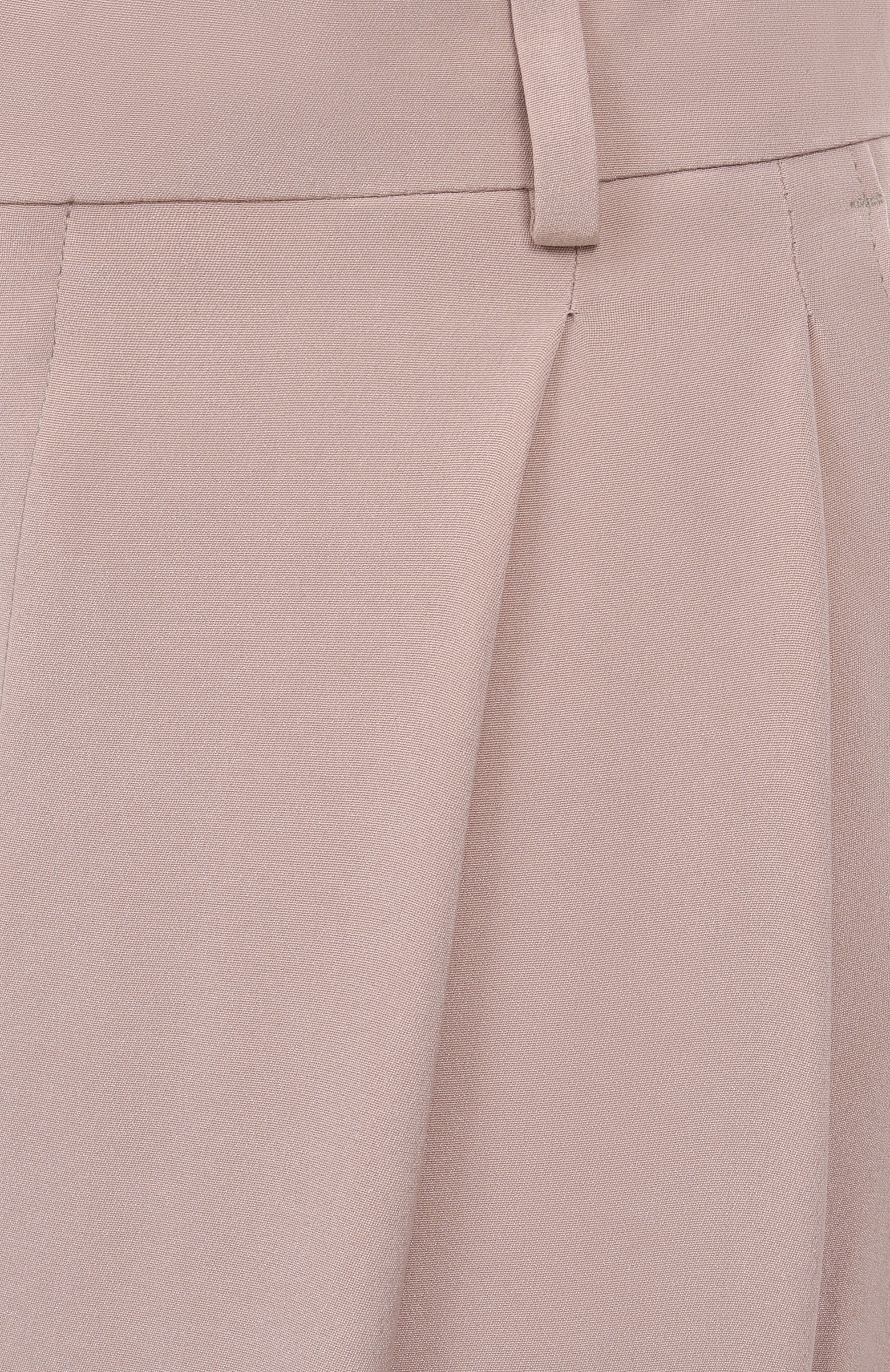 Шелковые брюки JACOB LEE светло-розового цвета по цене 158000 руб., арт. WTP056SS25-SCPB, фото 6 Шелковые брюки JACOB LEE, арт. WTP056SS25-SCPB, фото 6