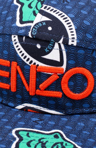 Хлопковая бейсболка KENZO, арт. KN90508/2A-4A, фото 3