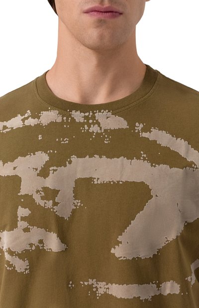 Хлопковая футболка DIESEL, арт. A13049/0DQAU, фото 5