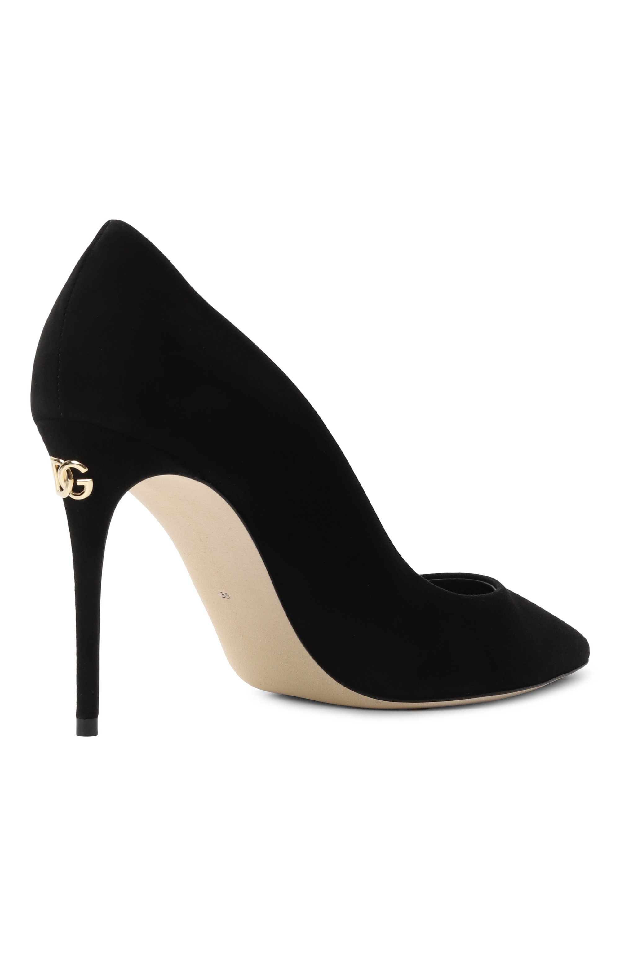 Замшевые туфли cardinale 90 DOLCE & GABBANA, арт. CD1840/A1275, фото 5