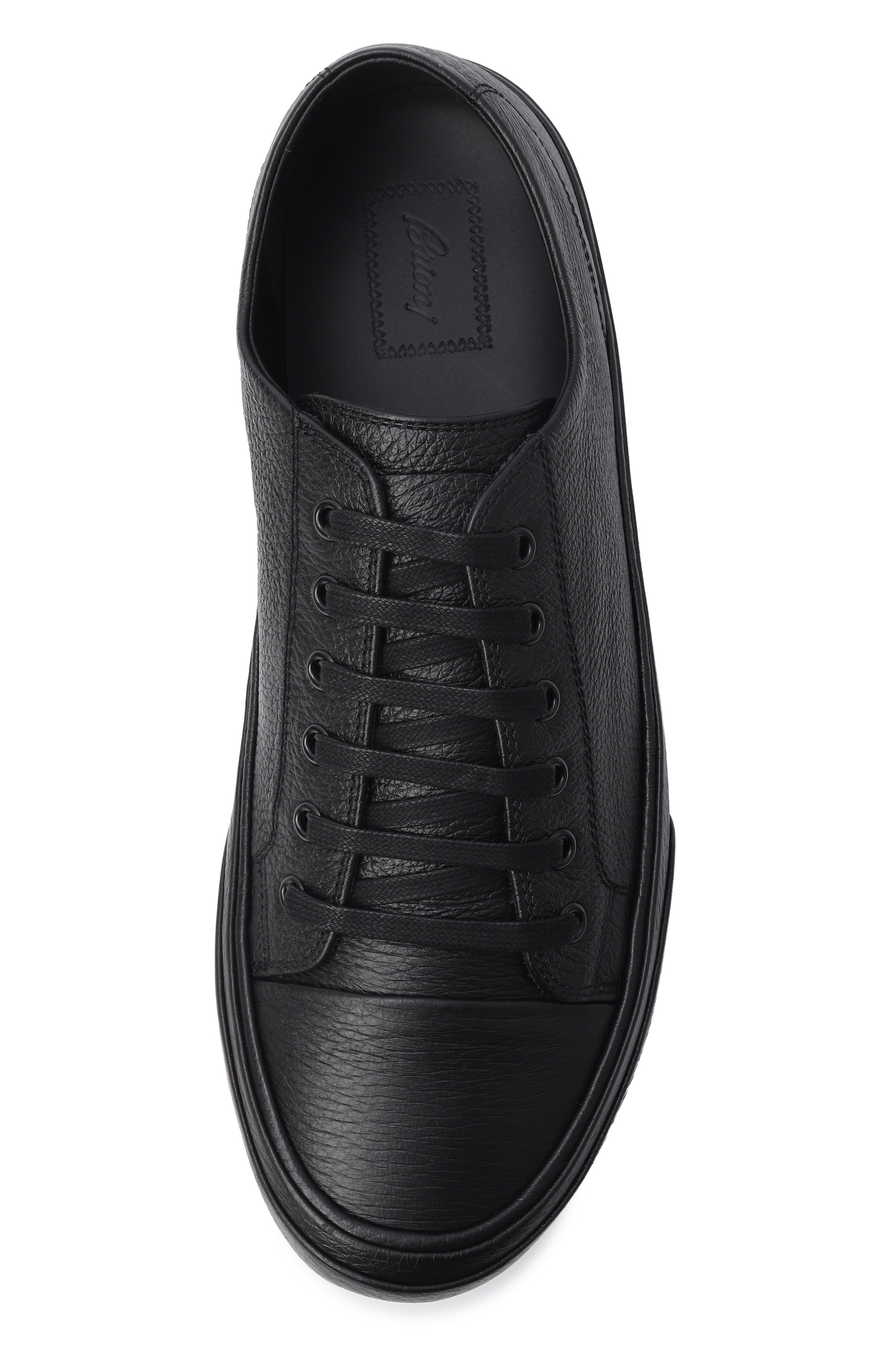 Кожаные кеды BRIONI, арт. QHM10L/P7731, фото 5