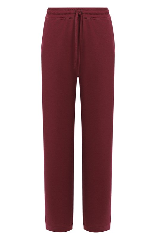 Брюки из шелка и хлопка MVST M25.2MW.T403/SC00 Бордовый M25.2MW.T403/SC00