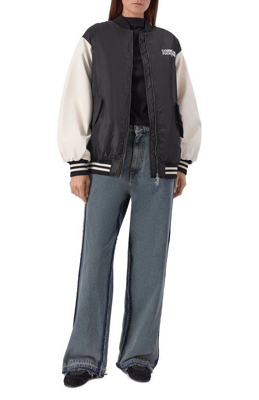 Бомбер Comme des Fuckdown CFABW01352 Чёрный  CFABW01352 Фото 2