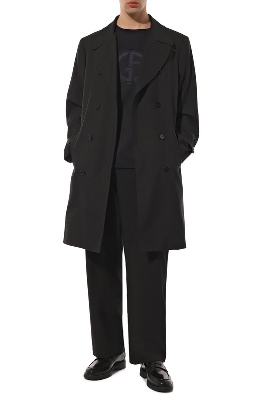 Хлопковая футболка Giorgio Armani 3DSM68/SJXDZ Синий  3DSM68/SJXDZ Фото 2