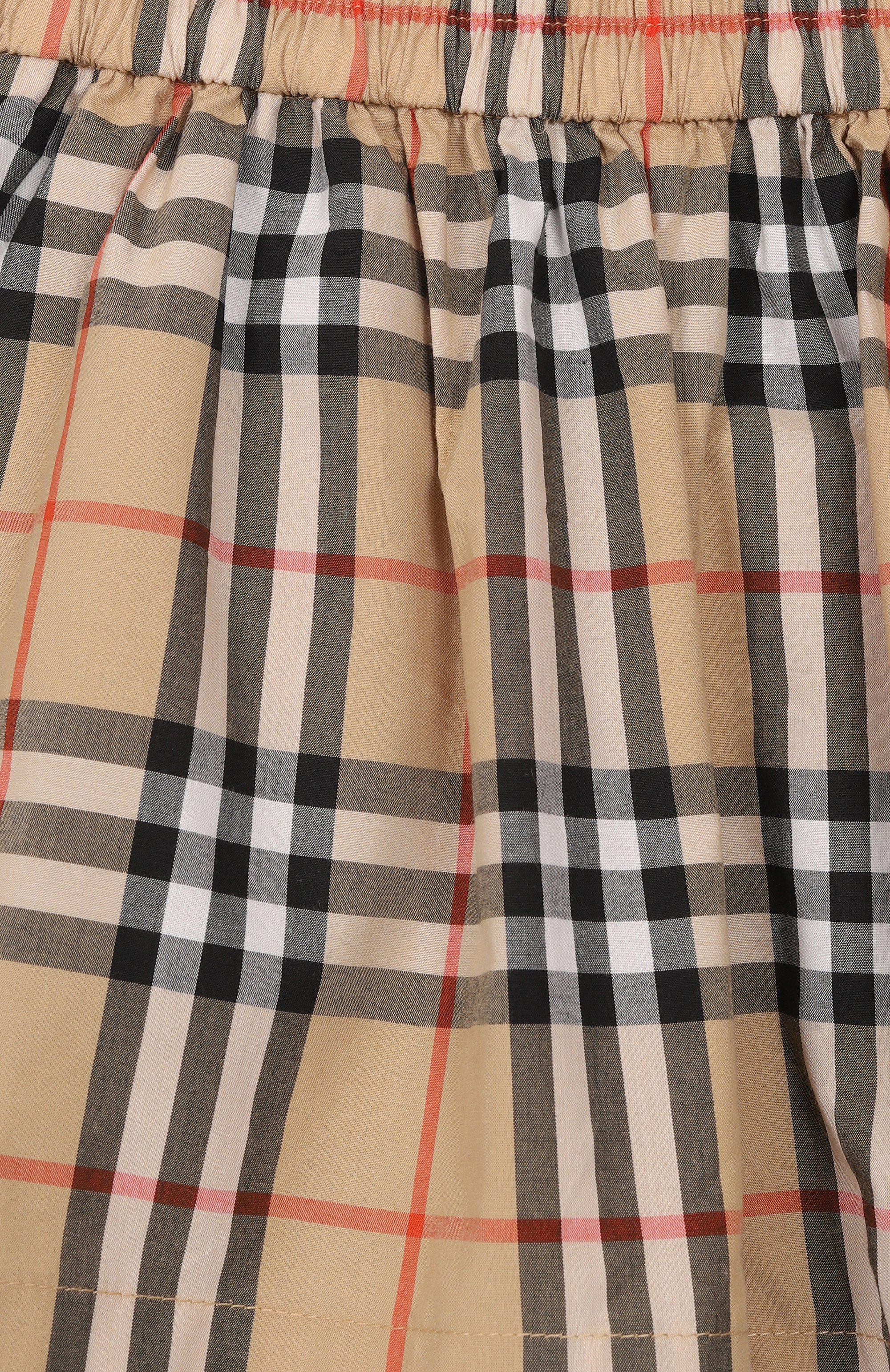 Хлопковая юбка-шорты BURBERRY, арт. 8121906, фото 3