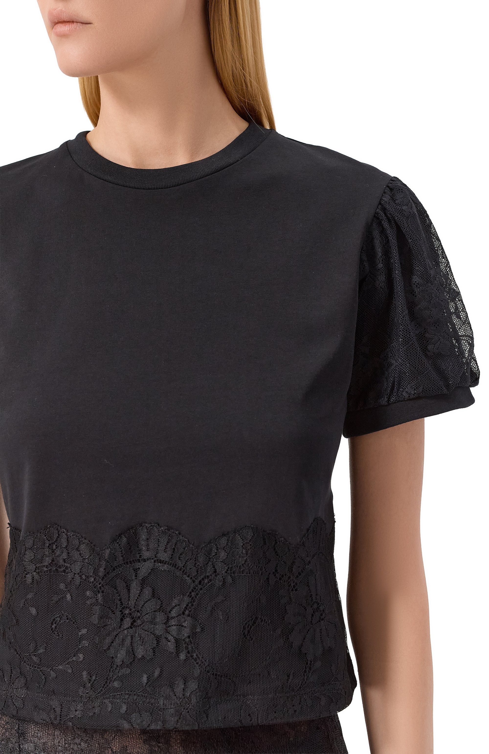 Хлопковый топ NINA RICCI, арт. 25AJT0024/C01104, фото 5