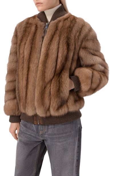 Шуба из соболя VICTORIA KUSENKOVA, арт. 763600005564, фото 3