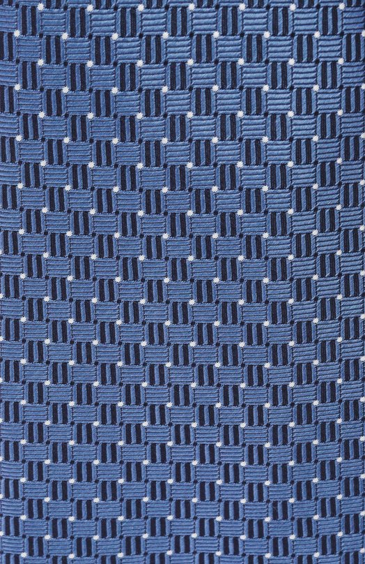 Шелковый галстук Canali 18/HJ04531 Голубой  18/HJ04531 Фото 4