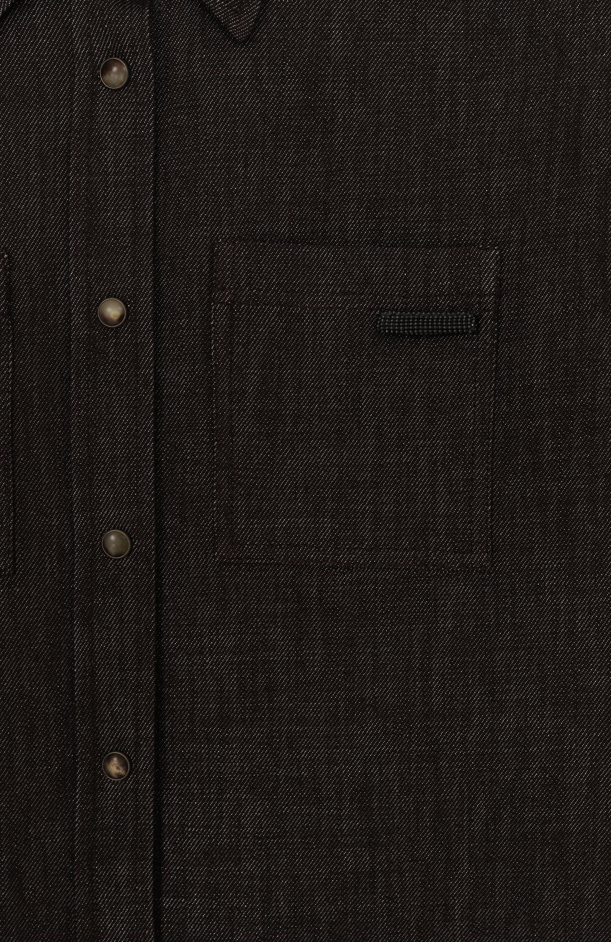 Джинсовая рубашка BRUNELLO CUCINELLI, арт. BB148C404A, фото 3