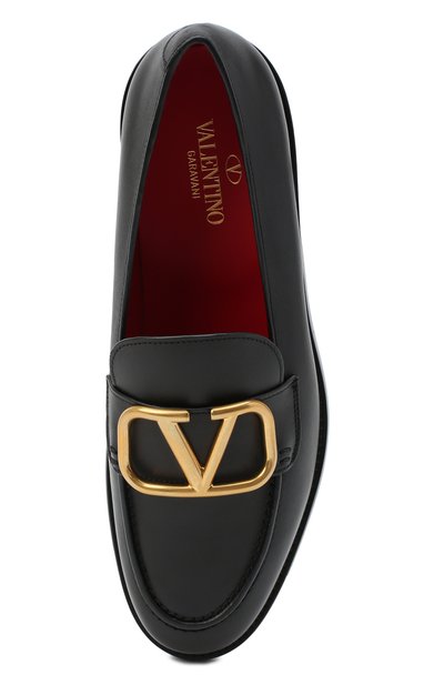 Кожаные лоферы vlogo VALENTINO, арт. UW2S0AD8/DSH, фото 5