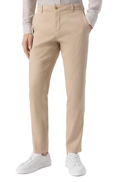 Брюки изо льна и хлопка BOGNER, арт. 18417335, фото 3