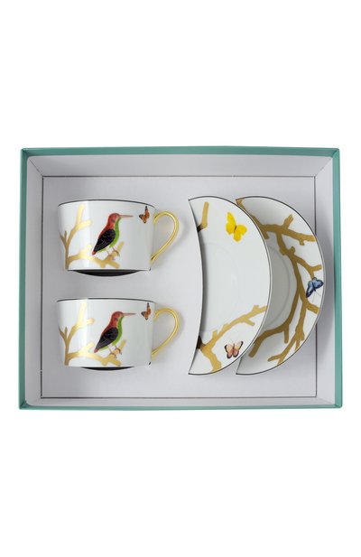 Набор из двух чашек для завтрака с блюдцами aux oiseaux  BERNARDAUD, арт. 2488/83-2, фото 2