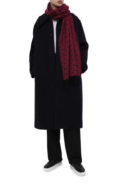 Шарф из шерсти и кашемира KITON, арт. USCIACX0276A, фото 3