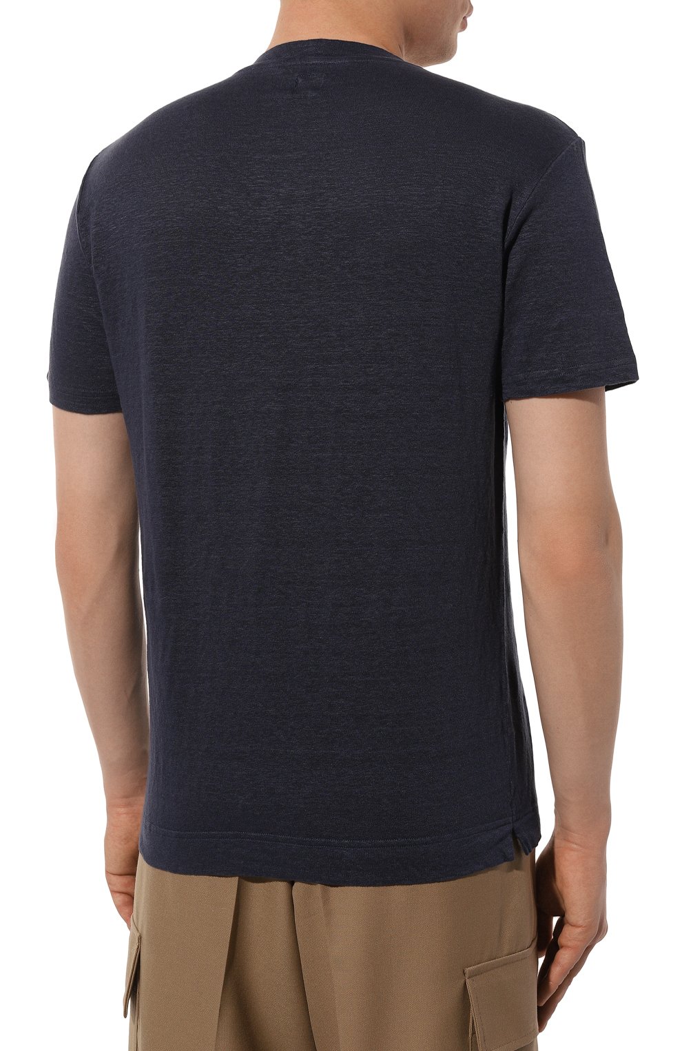 Льняная футболка FEDELI, арт. 7UED0151, фото 4