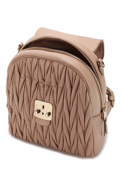 Рюкзак из кожи MIU MIU, арт. 5BZ026-N88-F0770-OOO, фото 4