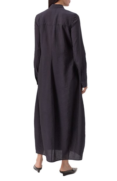 Шелковое платье TOTEME, арт. 251-WRD4489-FB0368, фото 4