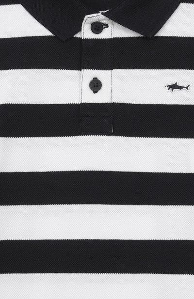 Хлопковое поло PAUL & SHARK JUNIOR, арт. WUM00B/LEB04/6A-8A, фото 3