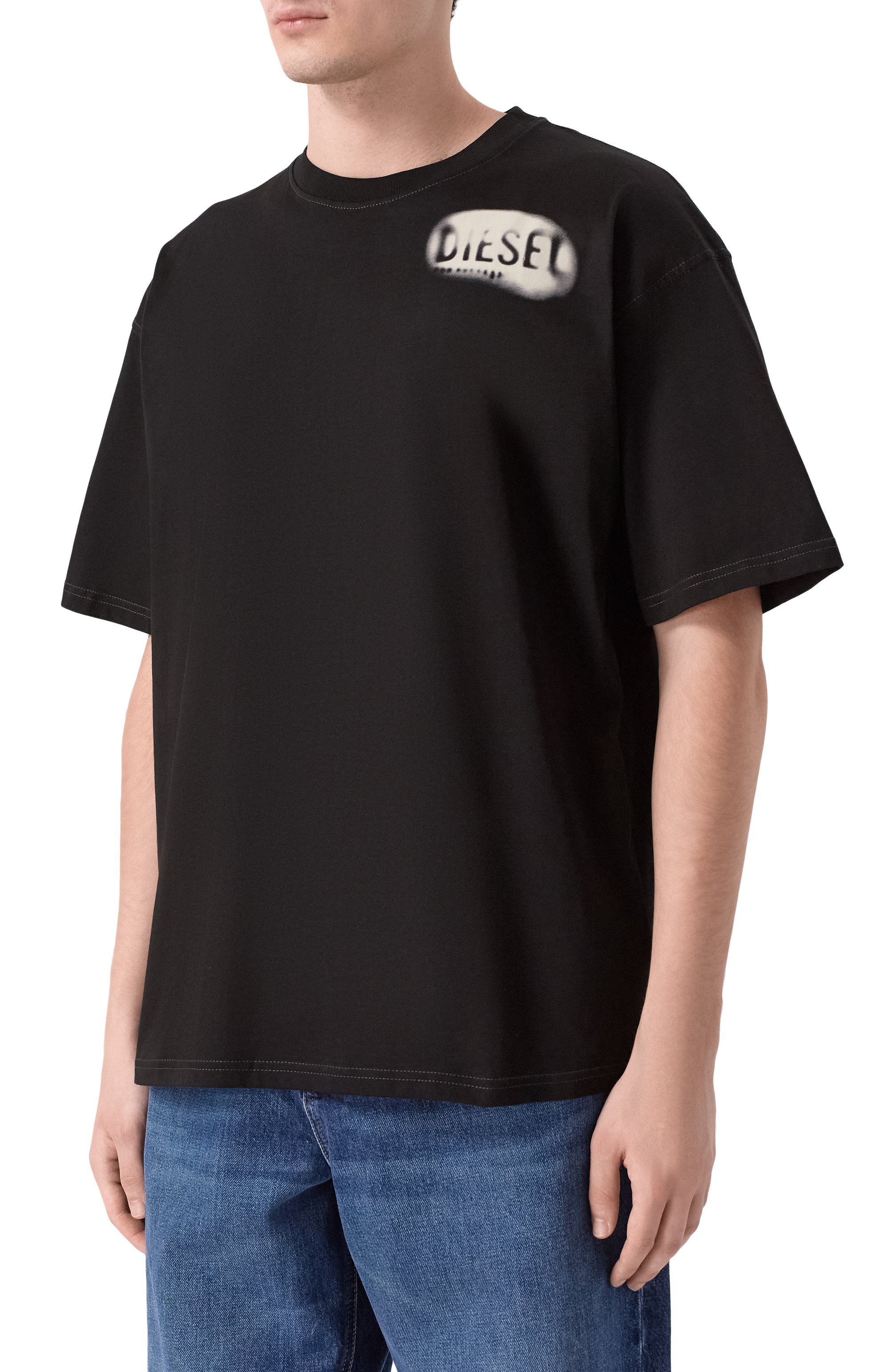 Хлопковая футболка DIESEL, арт. A19981/0QIAM, фото 3