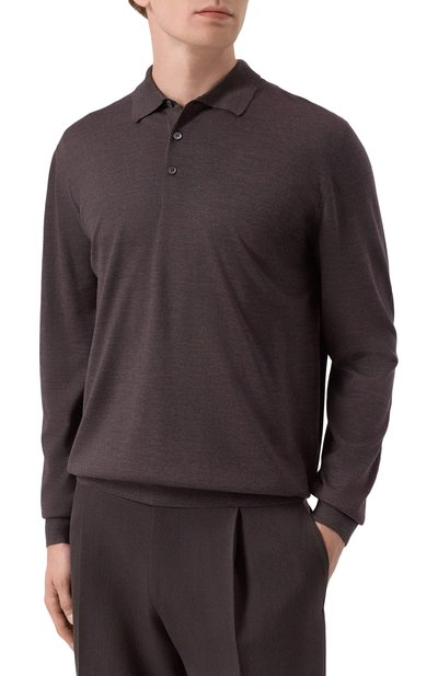 Шерстяное поло CORNELIANI, арт. 26M529-2625126, фото 3