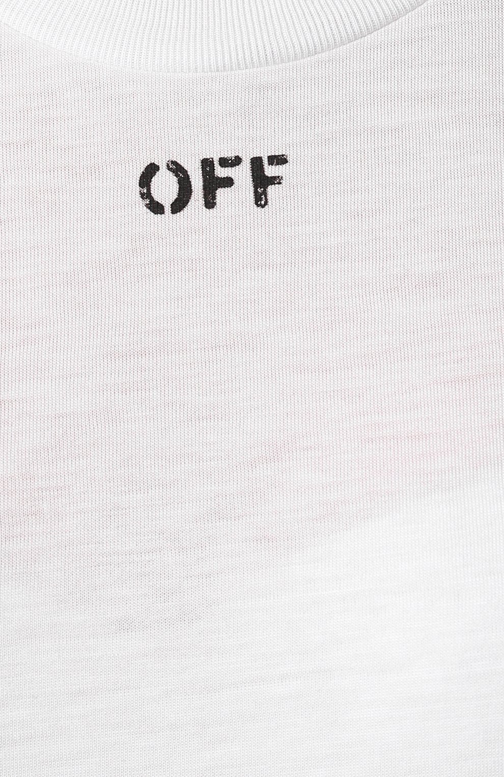 Футболка с логотипом бренда OFF-WHITE, арт. 0WAA040R19B980530110, фото 5