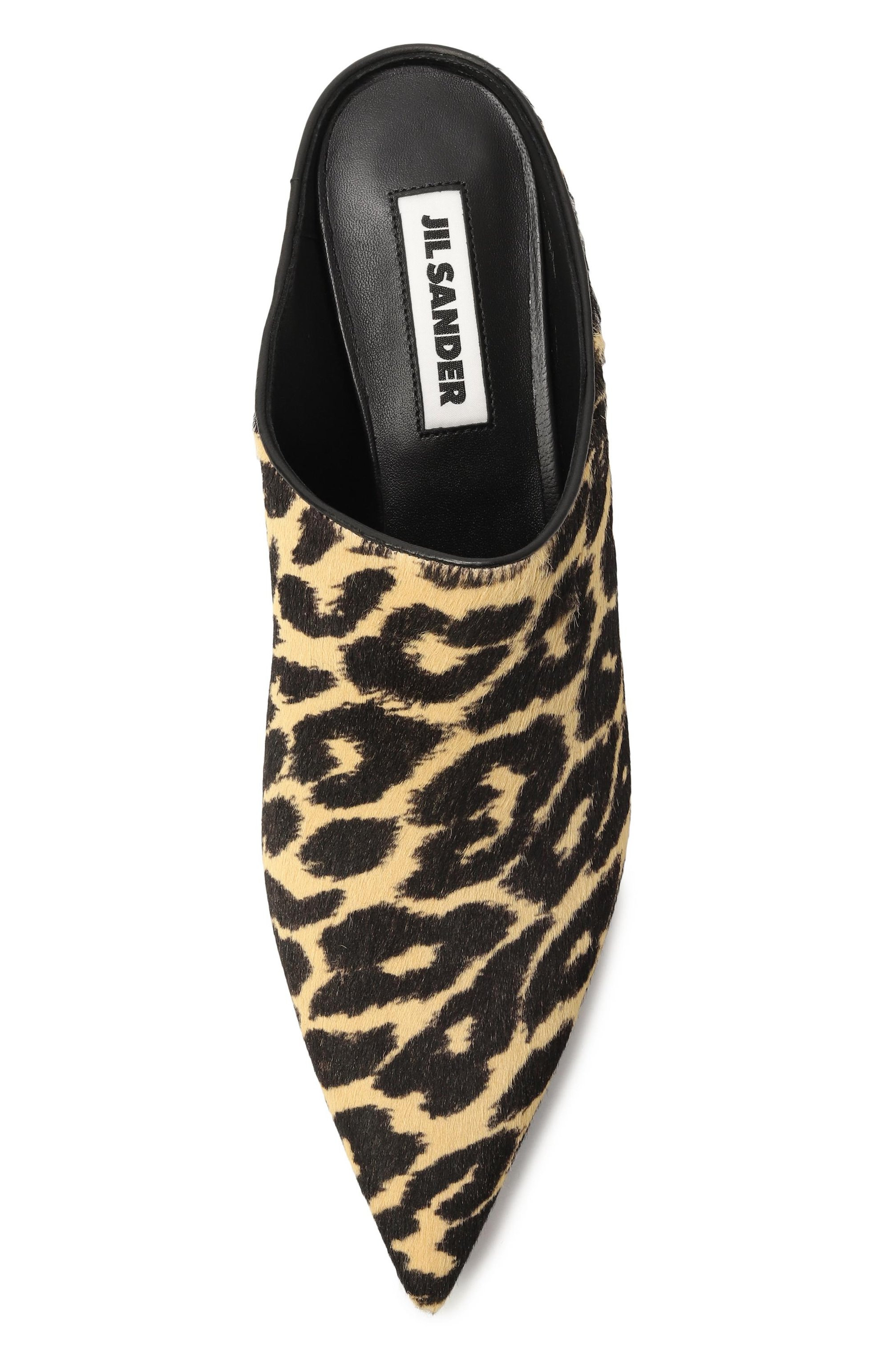 Кожаные мюли JIL SANDER, арт. J15WX0014/P7393, фото 6