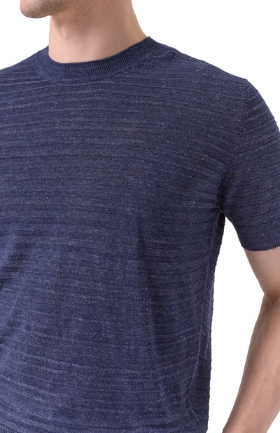 Джемпер из�о льна и шелка CORNELIANI, арт. 25M565-2525114, фото 5