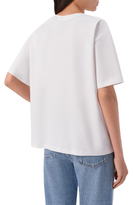 Хлопковая футболка OLOLOL OLTSH023/5532.101 Белый  OLTSH023/5532.101 Фото 4