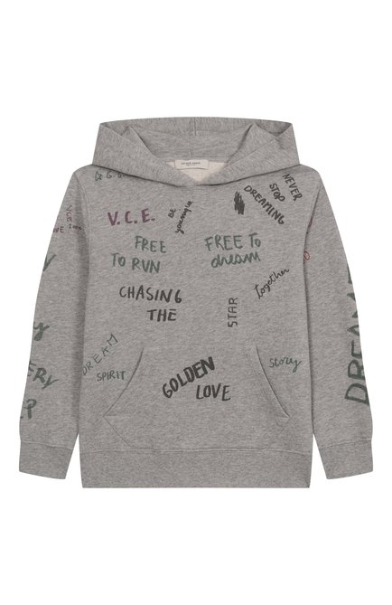 Мужской хлопковое худи GOLDEN GOOSE DELUXE BRAND, арт. GKP02044.P002189