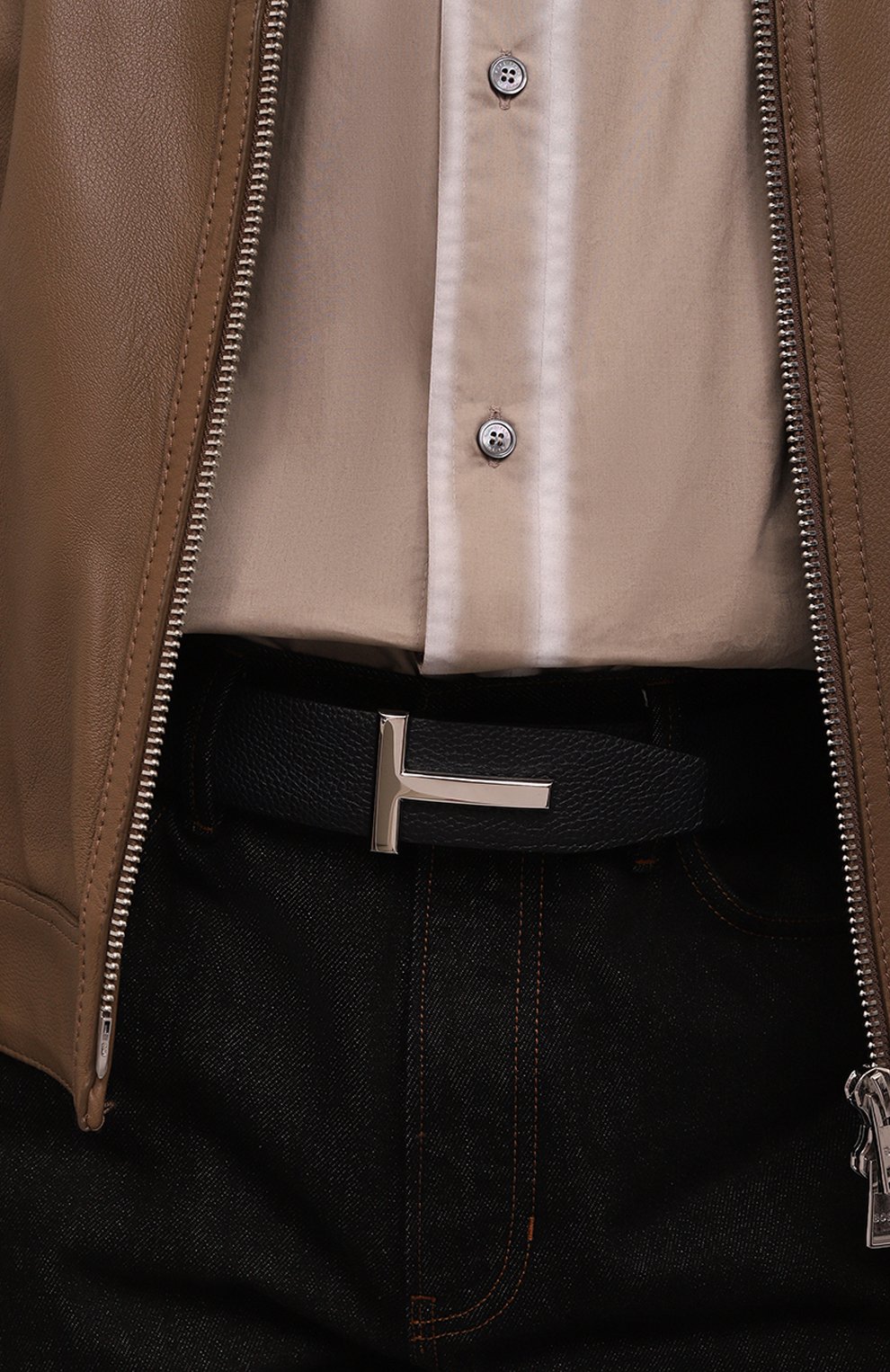 Кожаный ремень TOM FORD, арт. TB178-LCL236S, фото 2