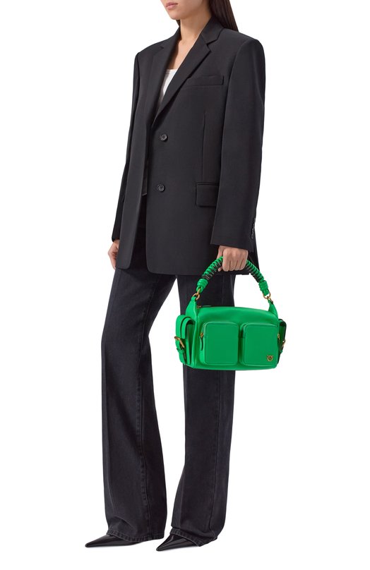 Сумка Cargo medium Pinko 105110/A20V Зелёный  105110/A20V Фото 7