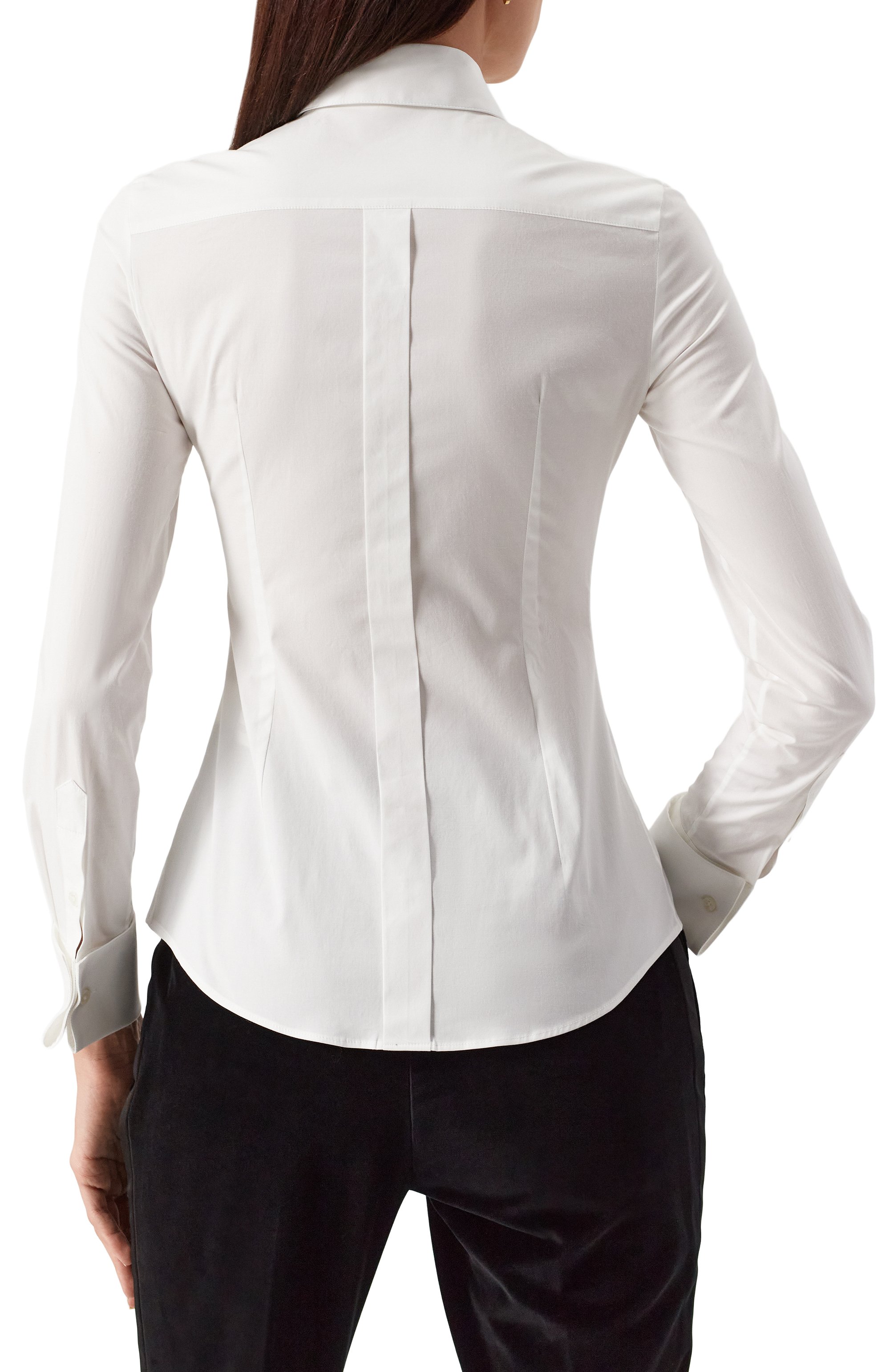 Хлопковая рубашка DOLCE & GABBANA, арт. F5K50T/FUEEE, фото 4