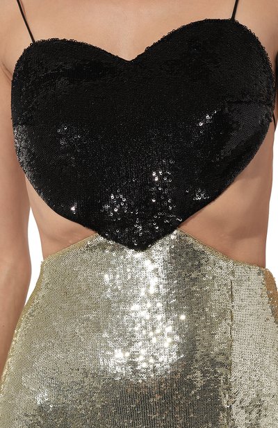 Платье с пайетками KALMANOVICH разноцветного цвета по цене 39000 руб., арт. SS23K06, фото 5 Платье с пайетками KALMANOVICH, арт. SS23K06, фото 5