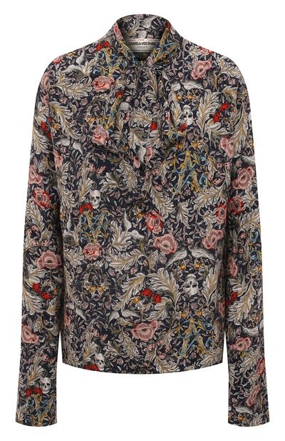 Женская блузка из вискозы ZADIG AND VOLTAIRE, арт. WWSH00476