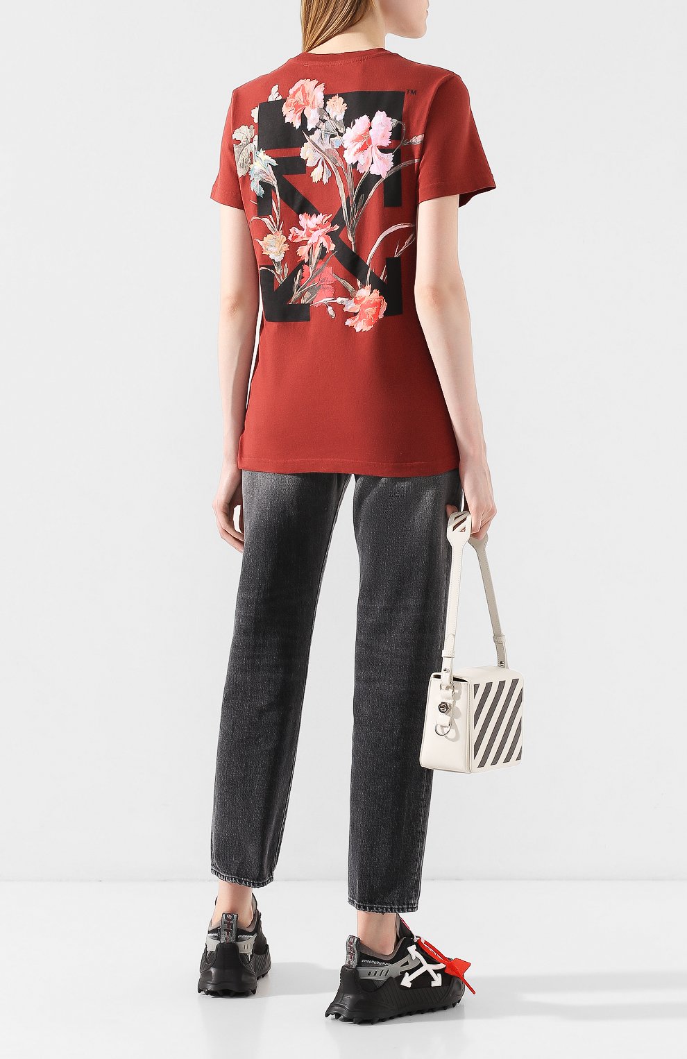Хлопковая футболка OFF-WHITE, арт. 0WAA049E19B070662410, фото 2