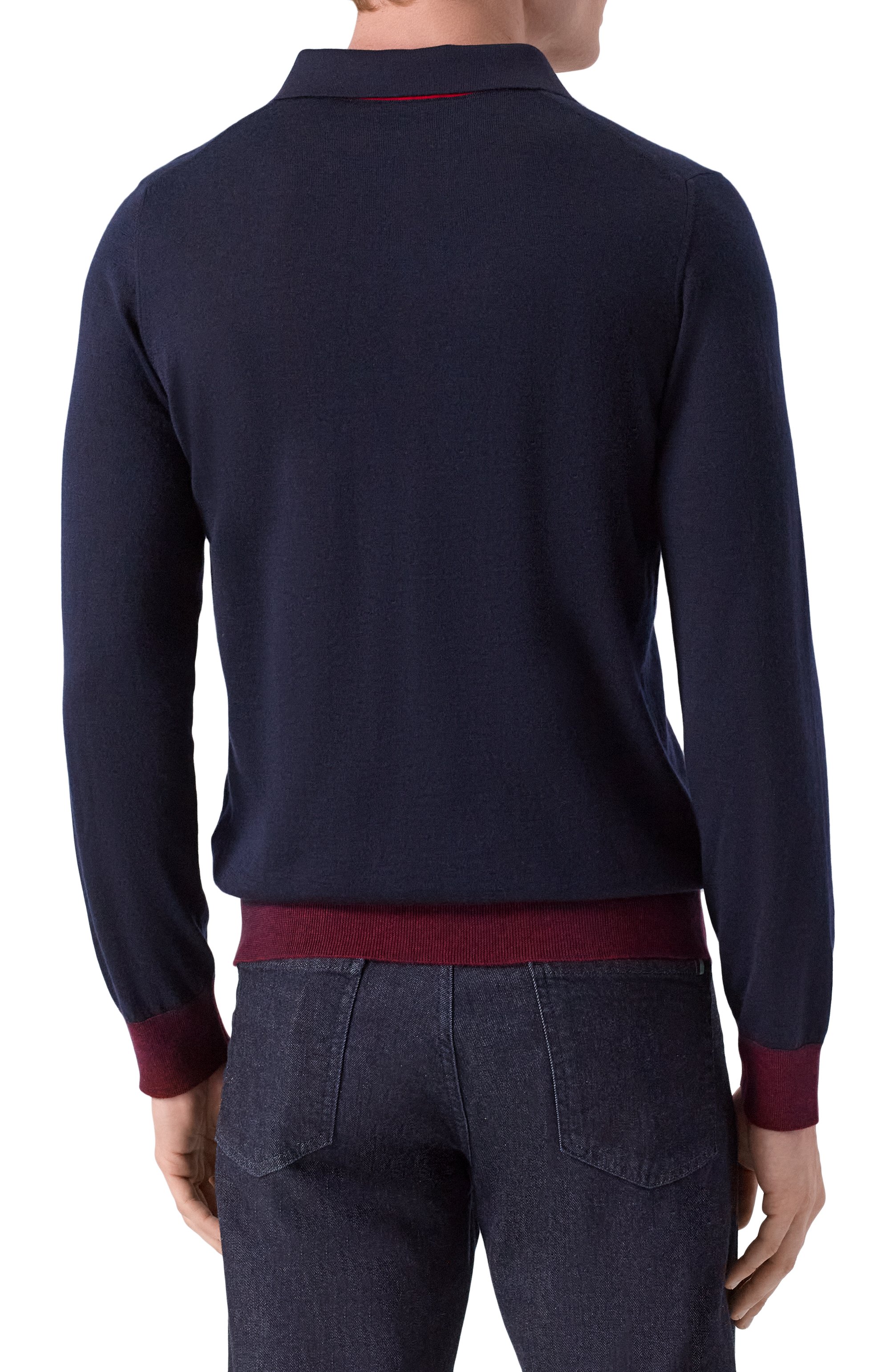 Поло из кашемира и шелка ZILLI, арт. KBP001M0330VSNAK0, фото 4