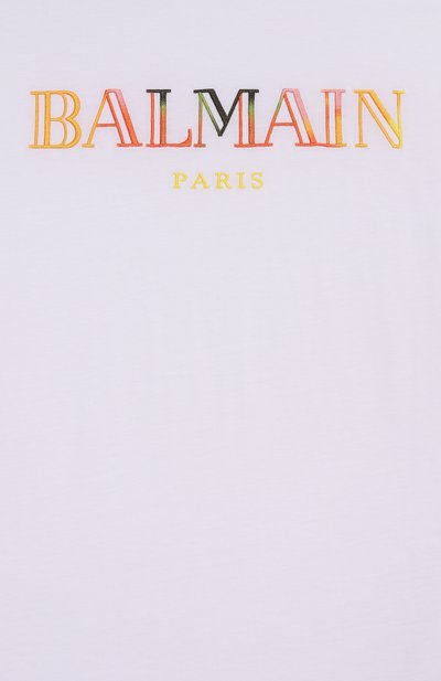 Хлопковая футболка BALMAIN, арт. BW8Q41, фото 3