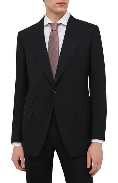 Шелковый галстук ZEGNA красного цвета по цене 28500 руб., арт. Z3D40T/100, фото 2 Шелковый галстук ZEGNA, арт. Z3D40T/100, фото 2
