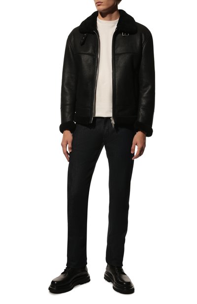 Дубленка из овчины DRM, арт. SKR5002/D2137, фото 2