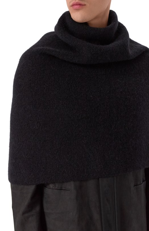 Шарф Rick Owens RR02E1491/KWP Чёрный  RR02E1491/KWP Фото 2