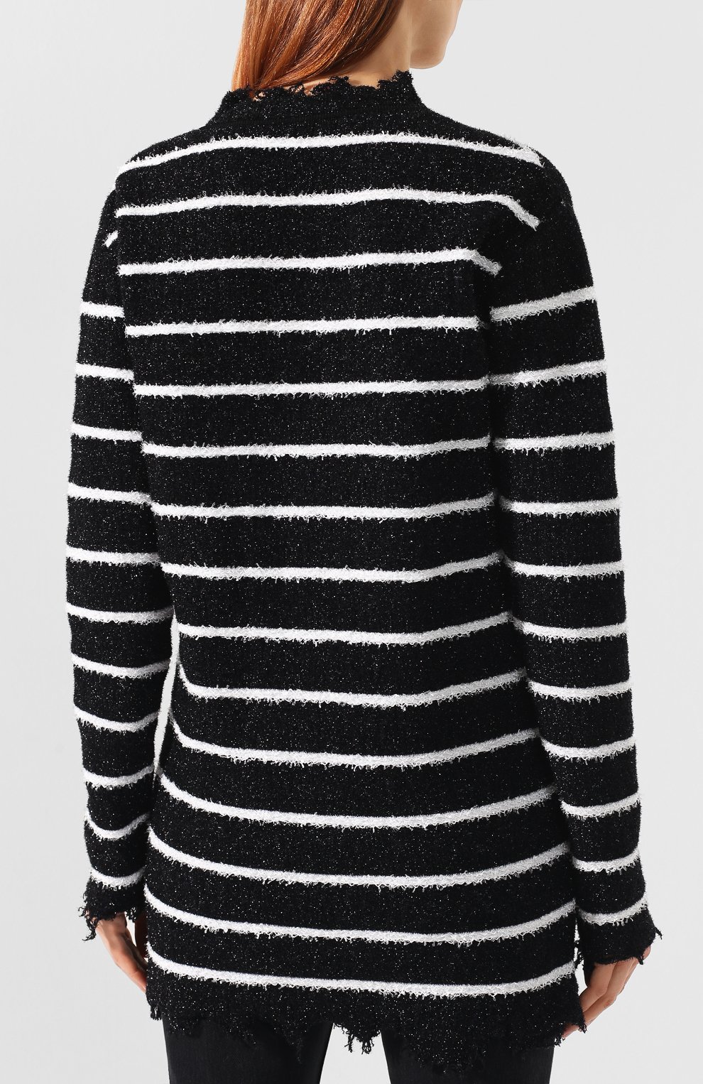 Пуловер в полоску BALMAIN, арт. RF06037/K363, фото 4