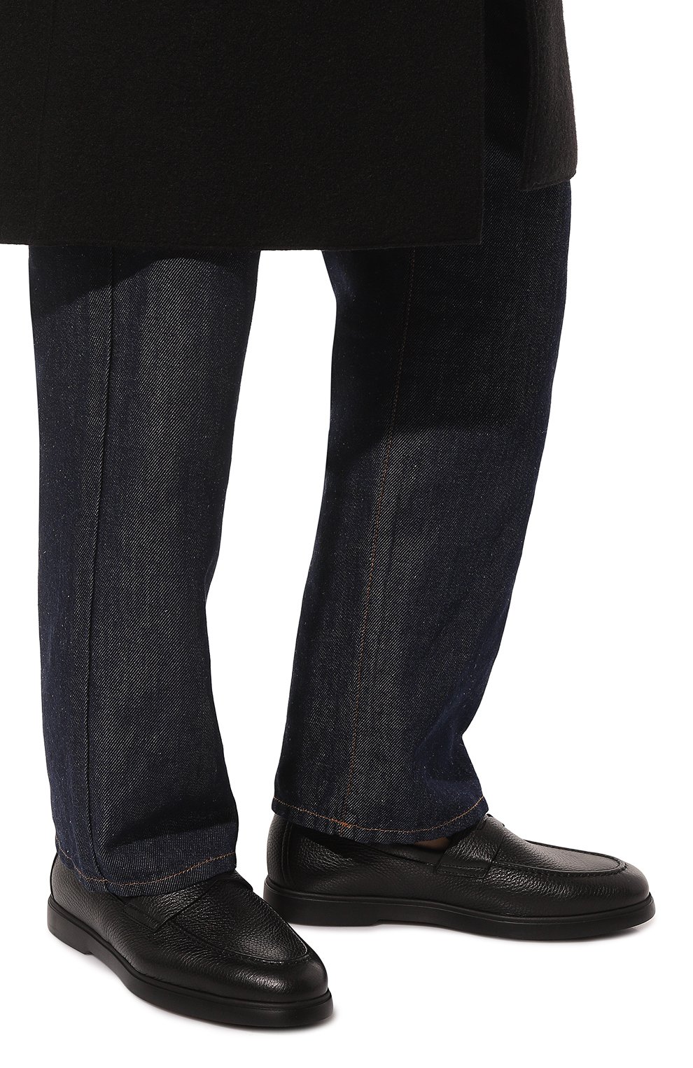 Кожаные пенни-лоферы BLU BARRETT, арт. EDWIN-12095.8, фото 3