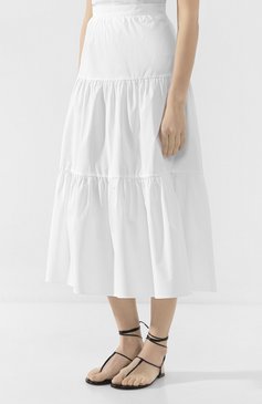Хлопковая юбка REDVALENTINO, арт. TR0RAD75/0VU, фото 1