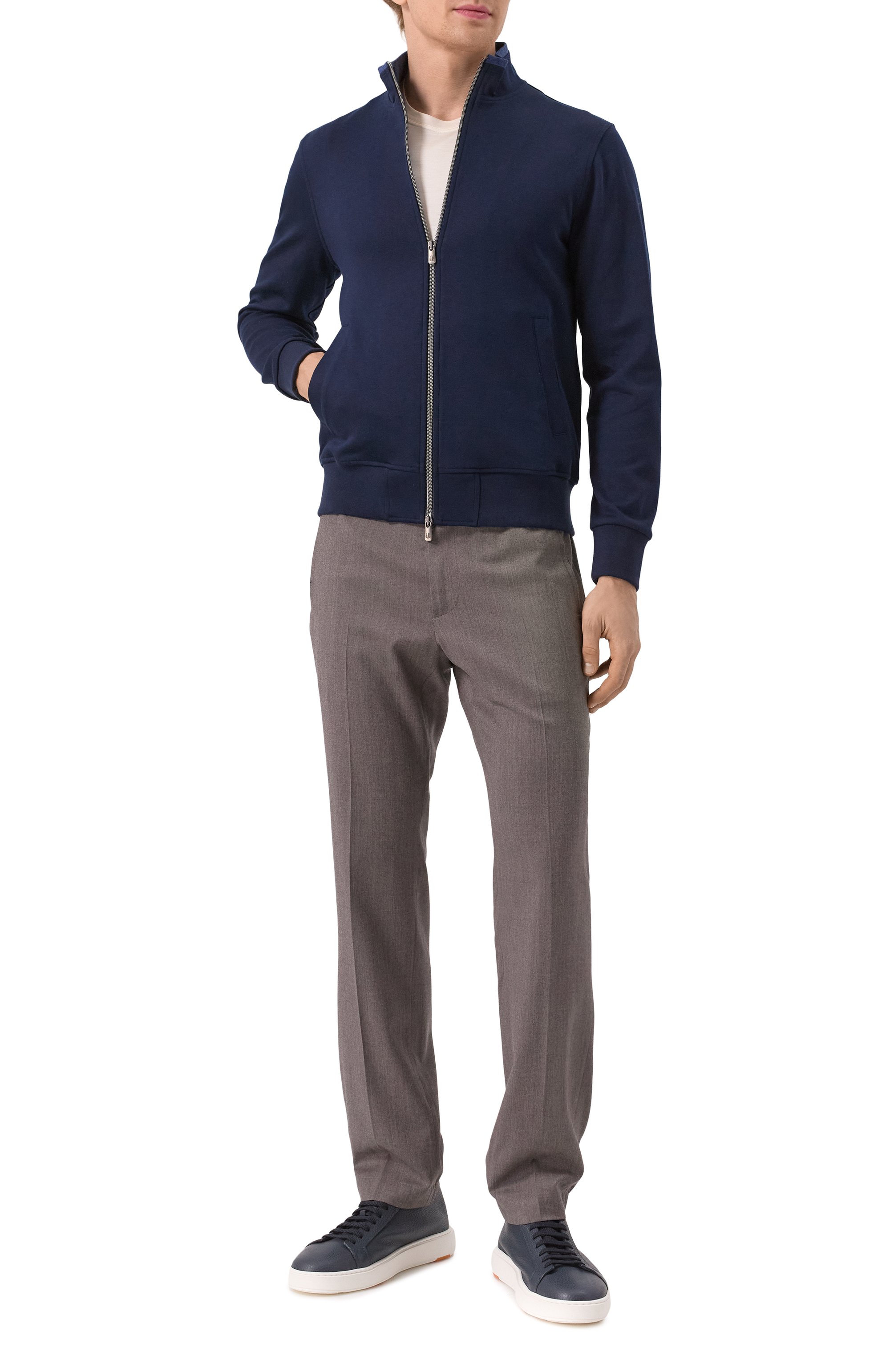 Хлопковый кардиган CAPOBIANCO, арт. 18M453.TS00., фото 2