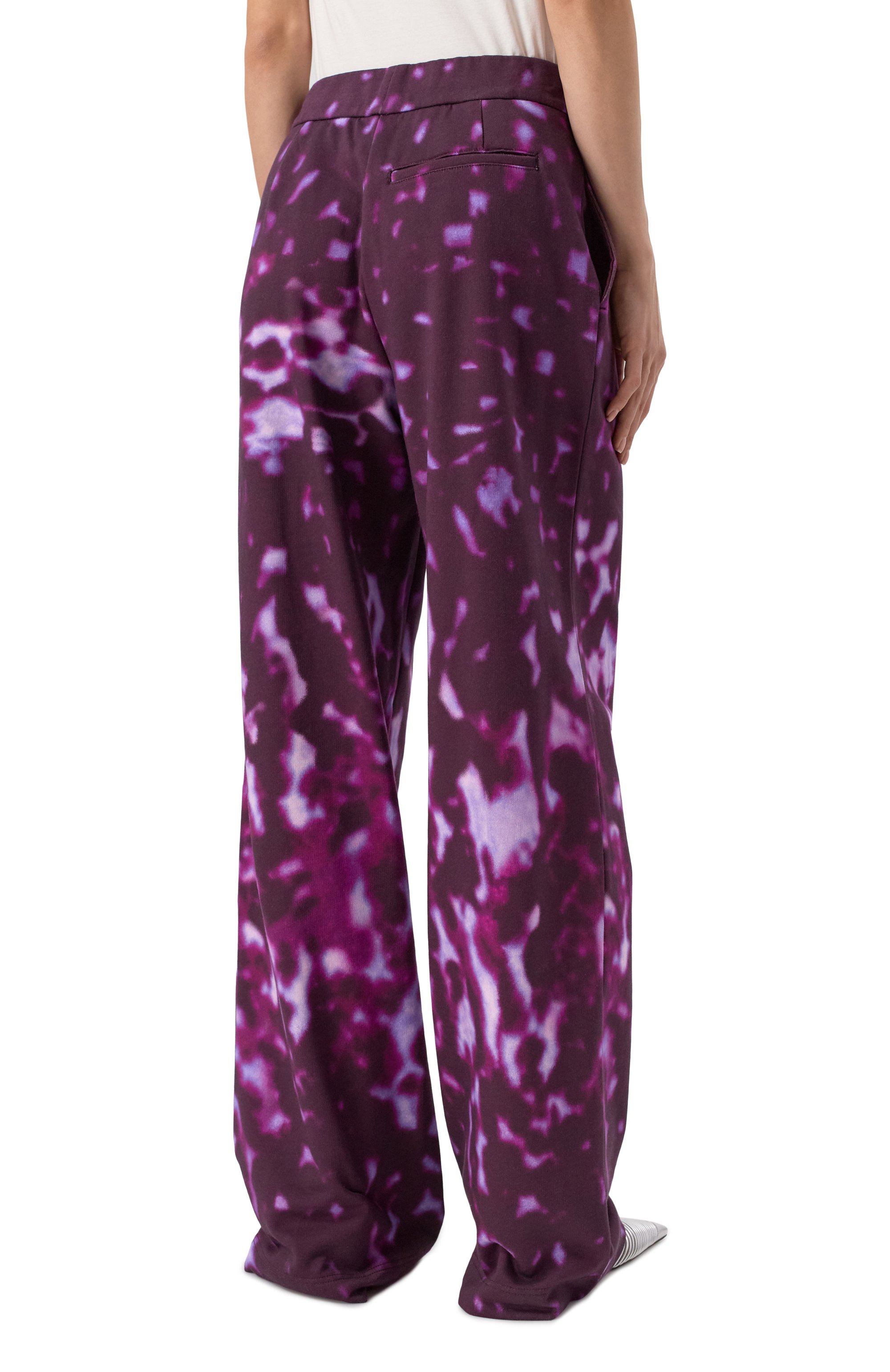 Хлопковые брюки DRIES VAN NOTEN фиолетового цвета по цене 66700 руб., арт. 251-011119-1612, фото 4 Хлопковые брюки DRIES VAN NOTEN, арт. 251-011119-1612, фото 4