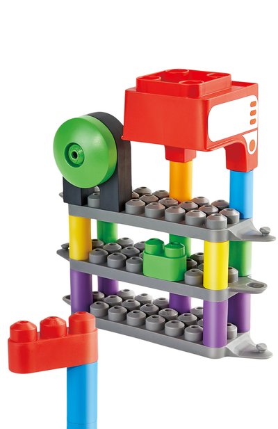 Игрушка конструктор радужный поезд HAPE, арт. 760022_HP, фото 3