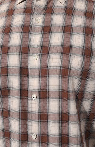 Хлопковая рубашка ZEGNA, арт. UCX21A6/SRF5, фото 5