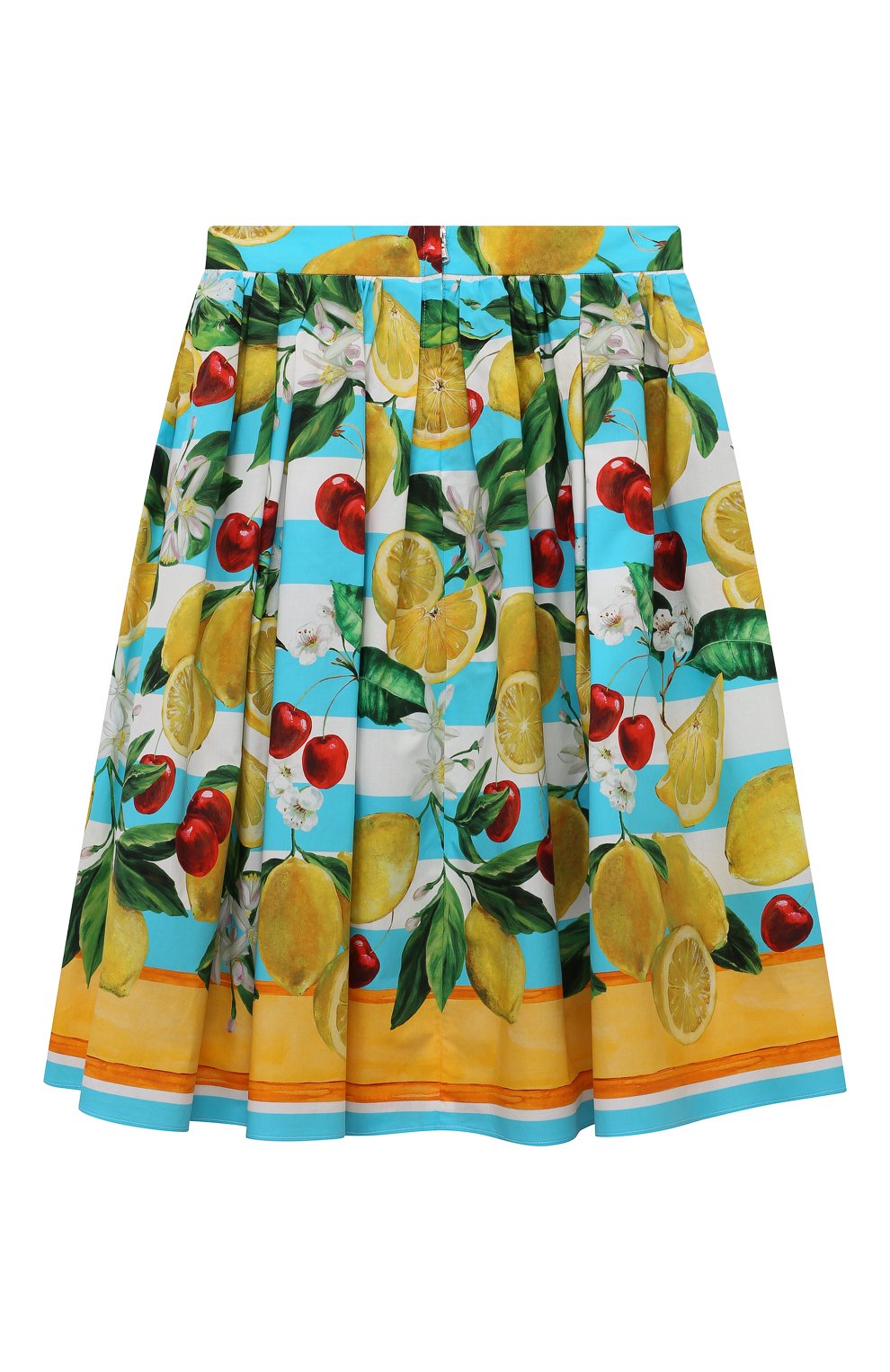 Хлопковая юбка DOLCE & GABBANA, арт. L54I94/G7L8Z/8-12+, фото 2